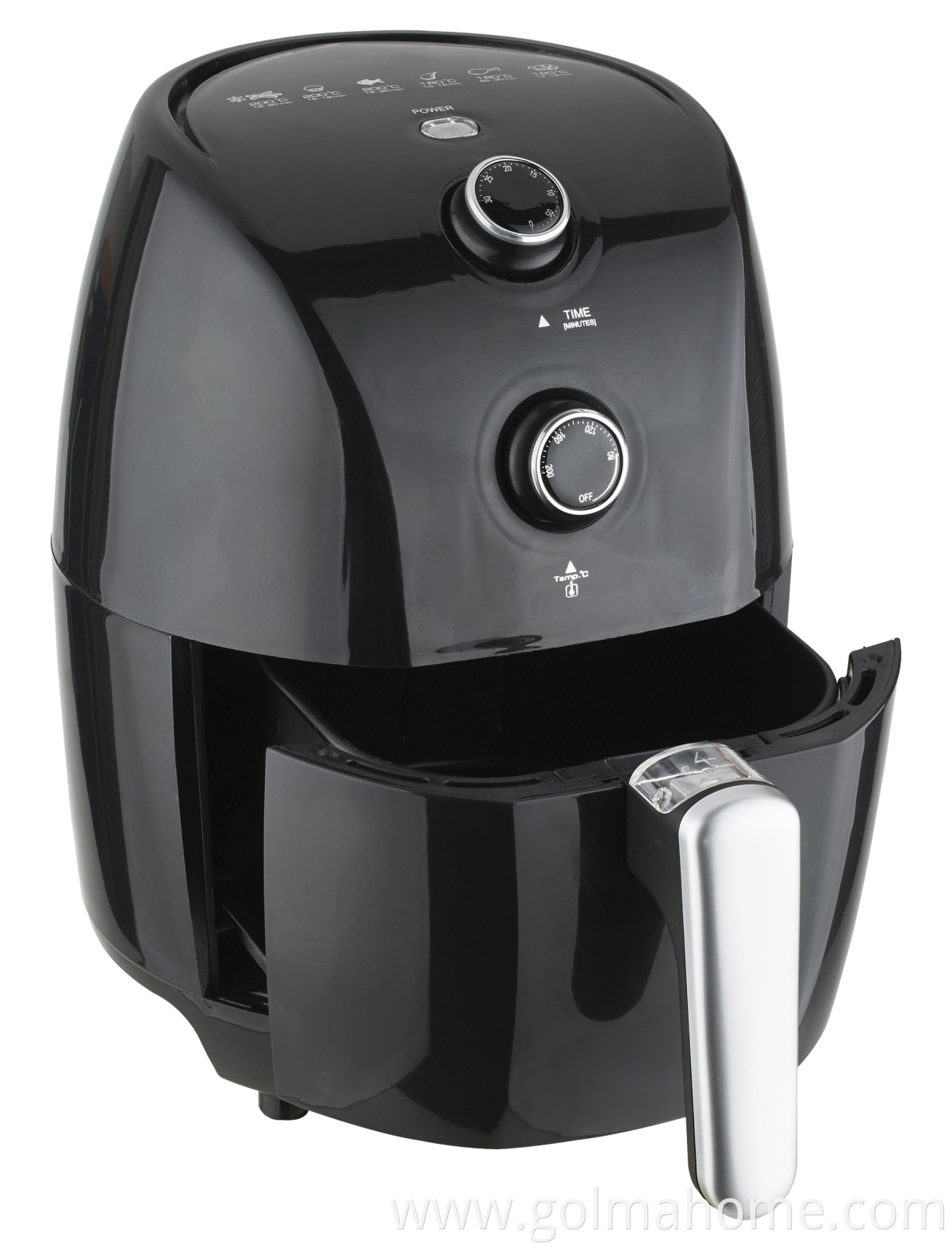 1.5L Compact Hot Air Fryer For Cooking Without Oil Deep Fryer Electrical Air Fryer